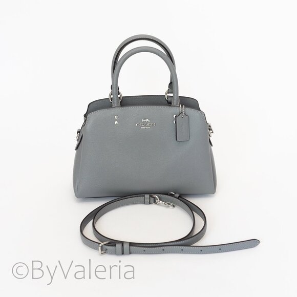 Coach Carryall Crossbody Mini Lillie Bag Ash Blue, Like new, 91146 - Picture 4 of 15